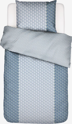 ESSENZA Duvet Cover 'Tesse' in Blue: front