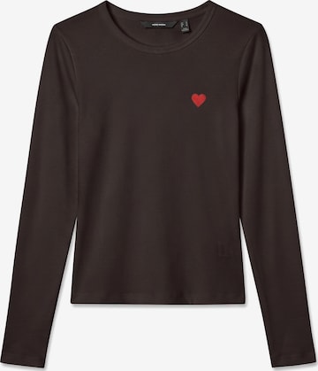 Maglietta 'VMCHLOE' di VERO MODA in marrone: frontale