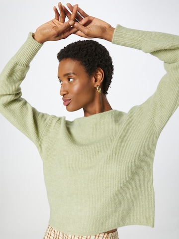 PIECES - Pullover 'CELIC' em verde