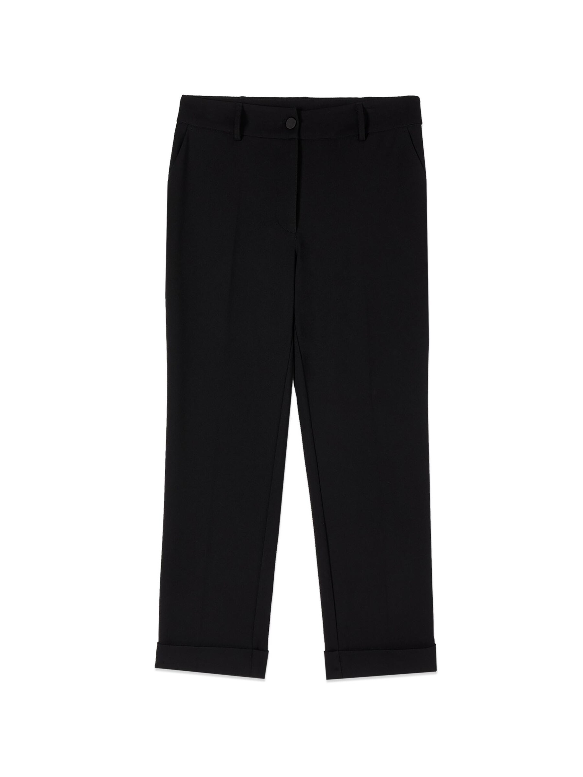 oltre Baggy Broek in Zwart: voorkant