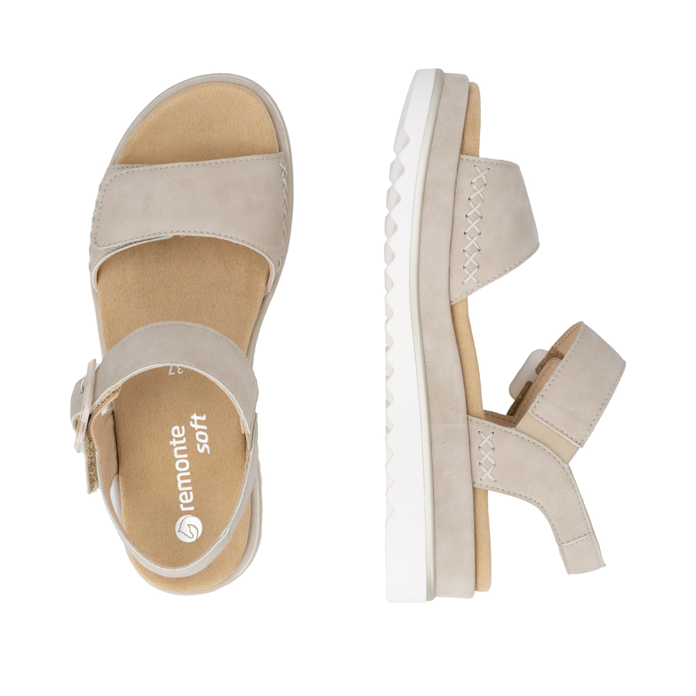 Sandales à lanières REMONTE en beige