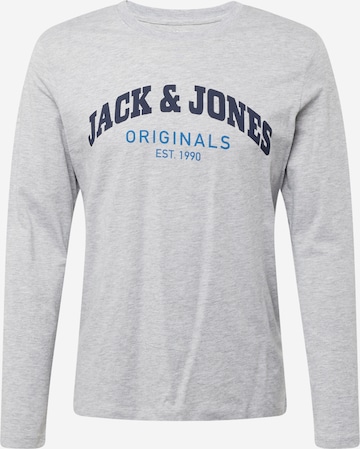 JACK & JONES Shirt 'BRAD' in Grau: predná strana