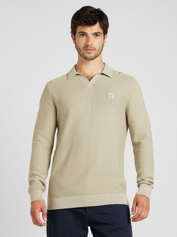 s.Oliver Sweater in Beige: front