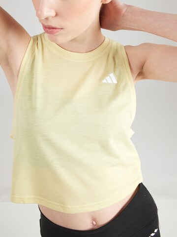 ADIDAS PERFORMANCE Sporditopp, värv kollane