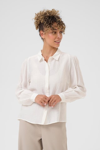 Cream Shirt 'CRTina' in White: front