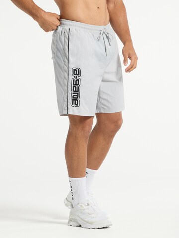 A-Game - Loosefit Calças de desporto em cinzento: frente