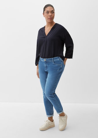 TRIANGLE Skinny Jeans in Blau