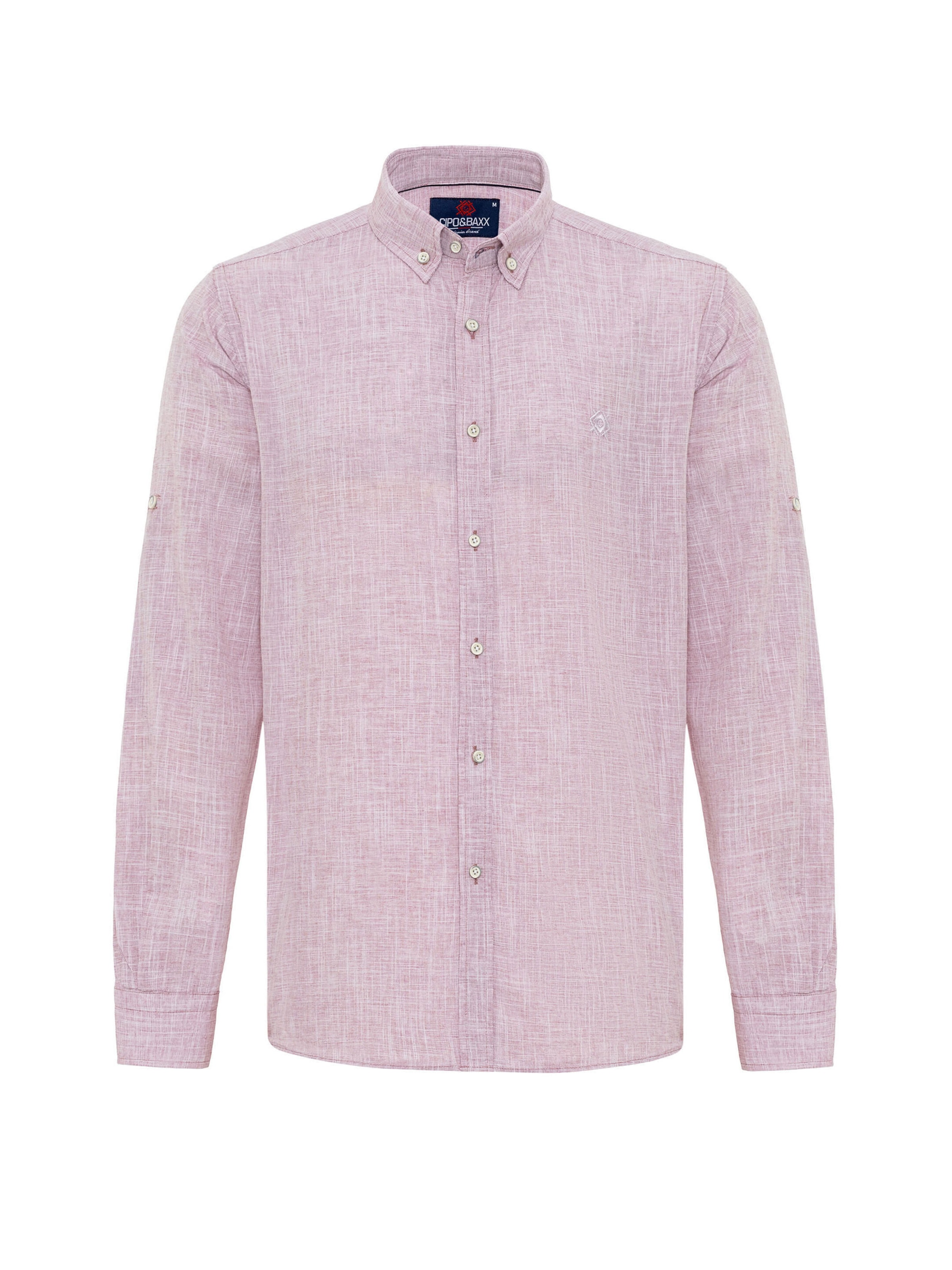 CIPO & BAXX Overhemd 'CH199' in Rood: voorkant