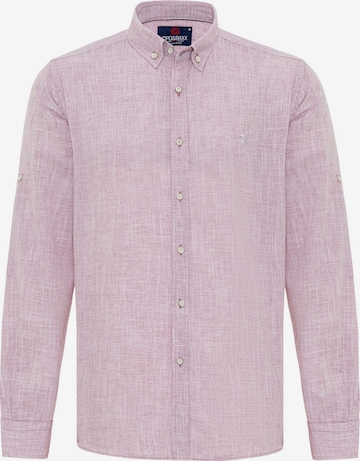 CIPO & BAXX Overhemd 'CH199' in Rood: voorkant