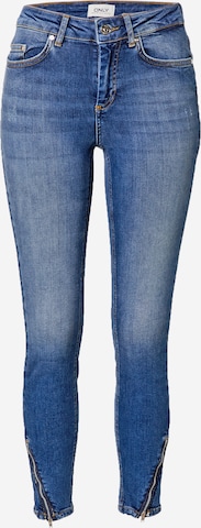 ONLY Skinny Jeans 'Blush' in Blue: front