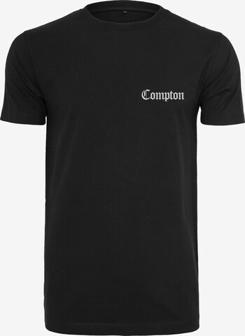 Mister Tee Shirt 'Compton' in Zwart: voorkant