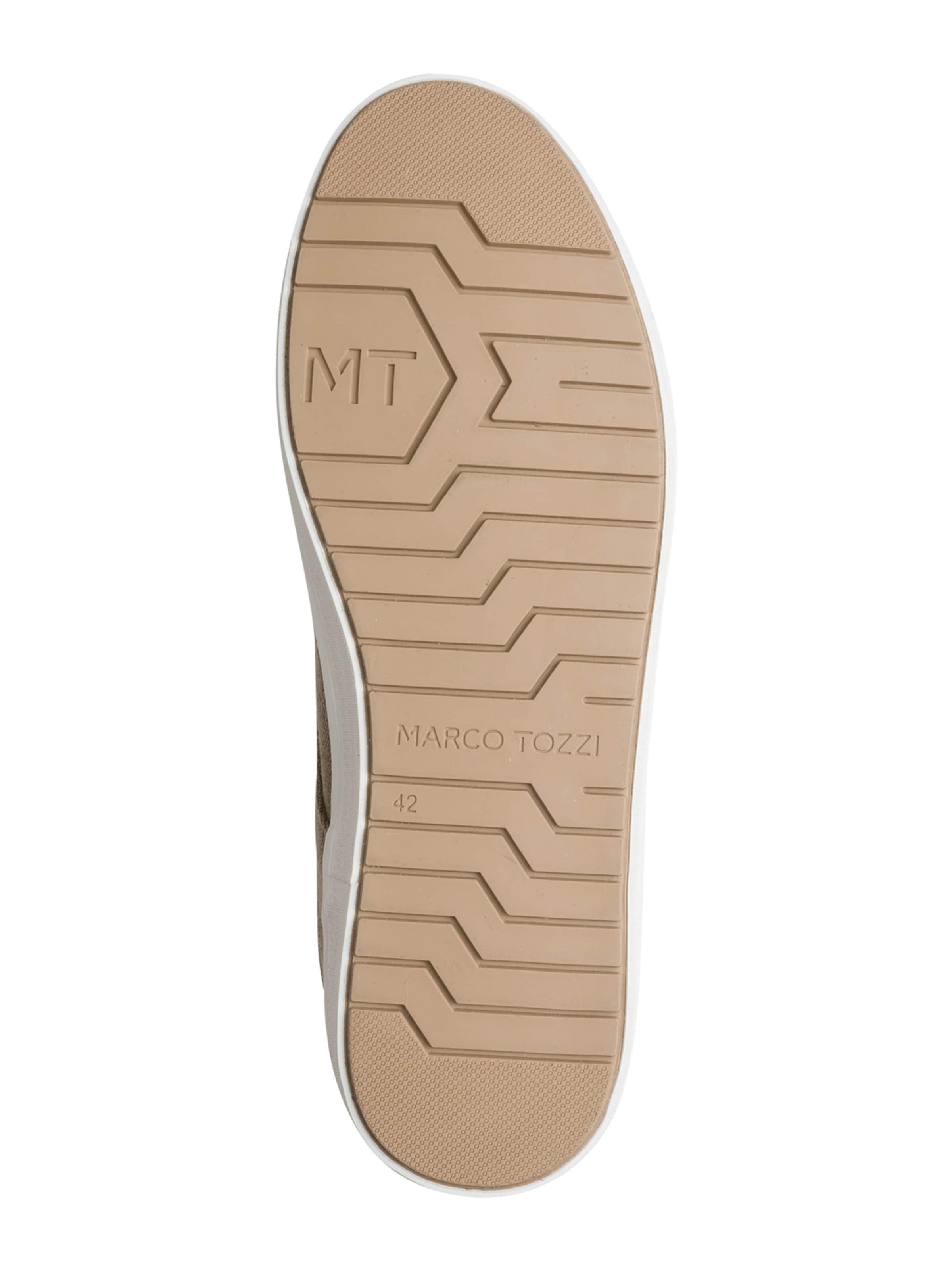 MARCO TOZZI Rövid szárú sportcipők - barna
