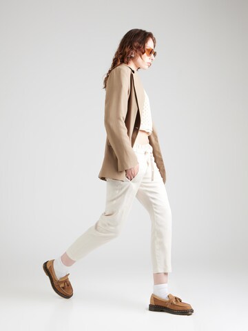COMMA Regular Broek in Beige