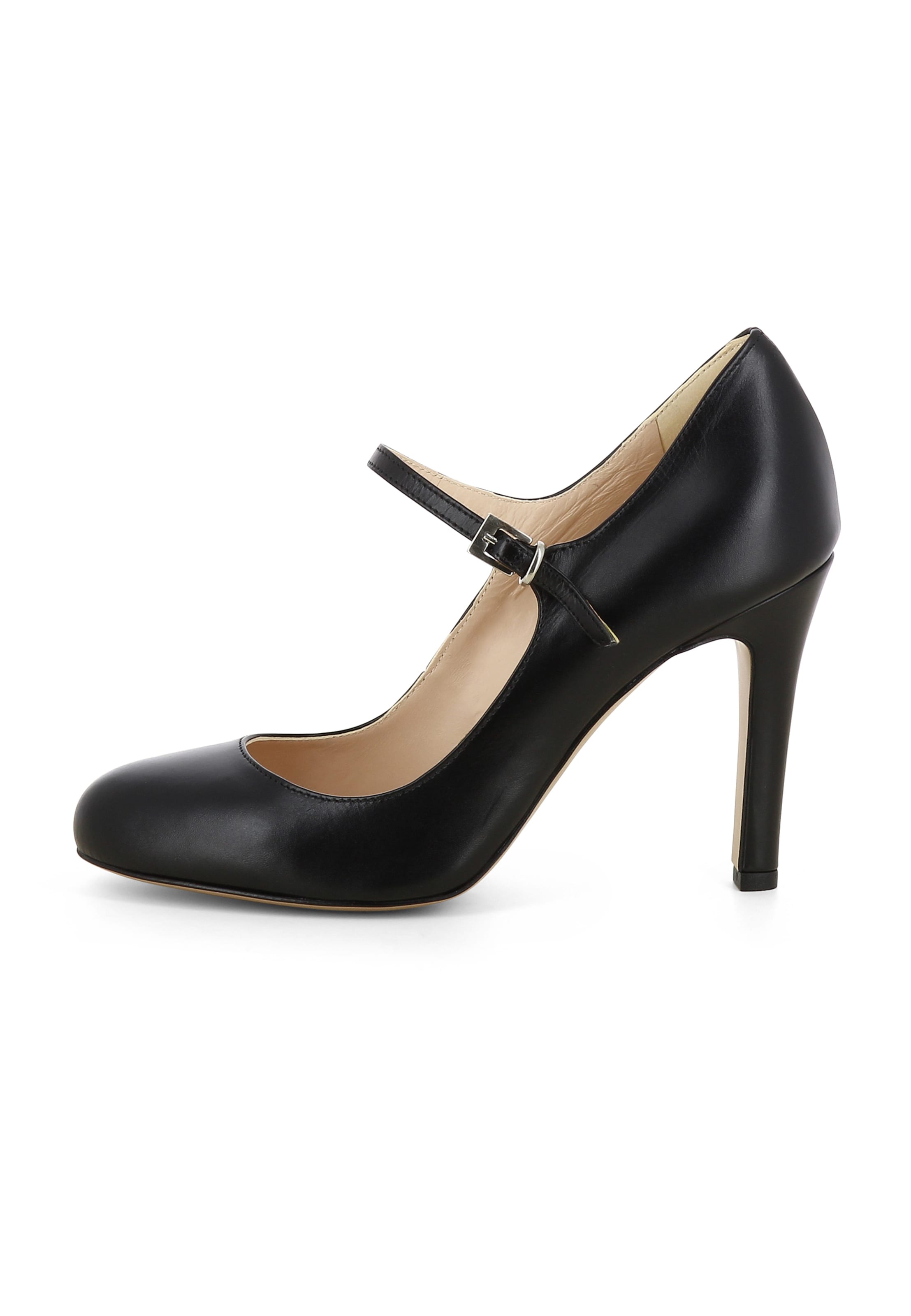 EVITA Pumps 'CRISTINA' in Schwarz: Vorderseite