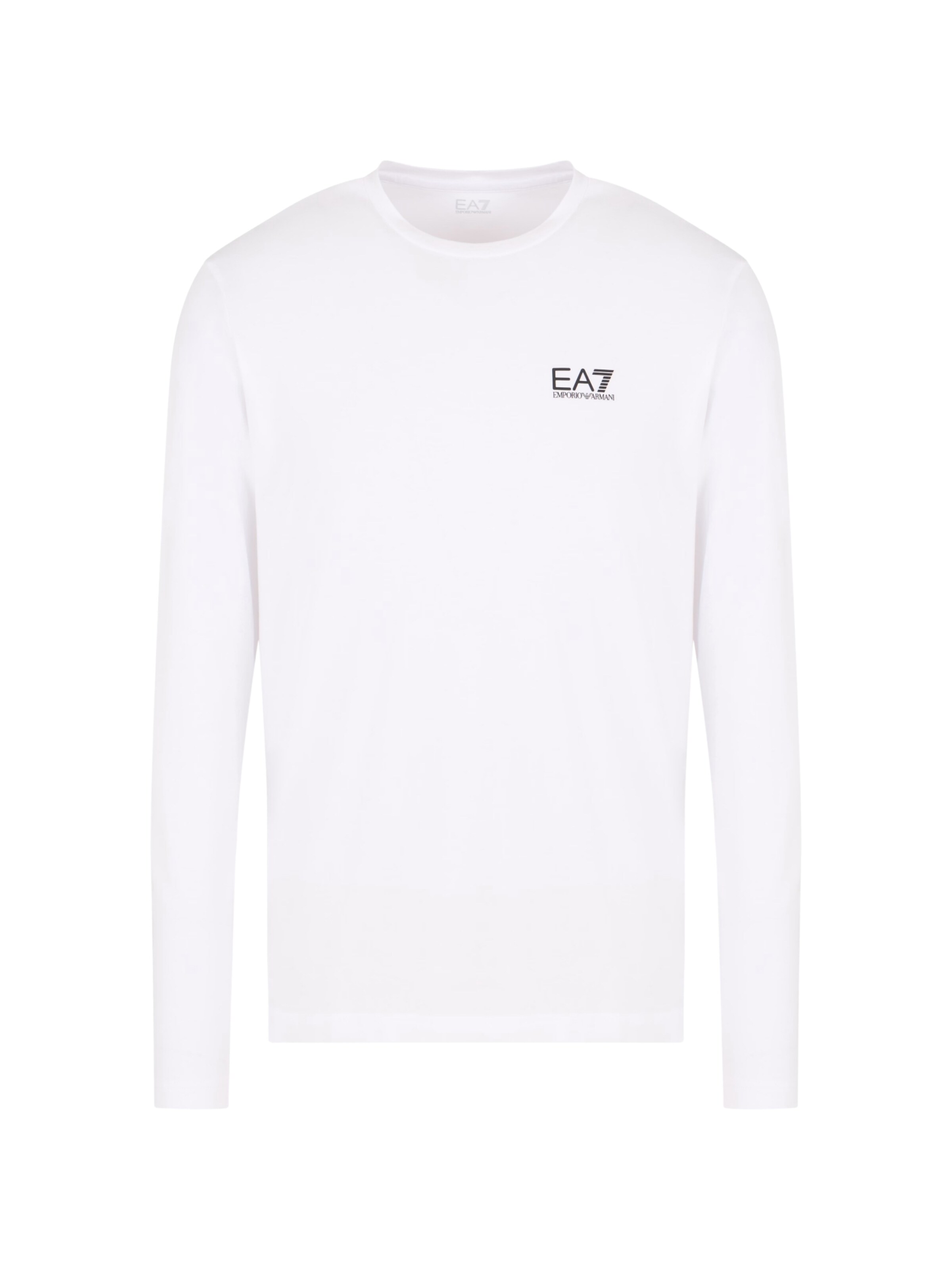 EA7 Emporio Armani Bluser & t-shirts 'Core Identity' i hvid: forside