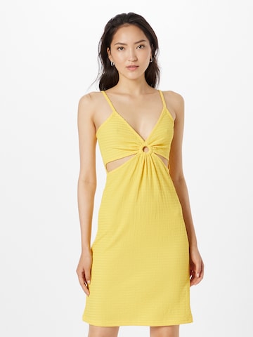 JDY Dress 'Fiona' in Yellow: front