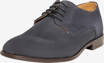 Henry Stevens Lace-Up Shoes 'Wallace PD' in Blue: front