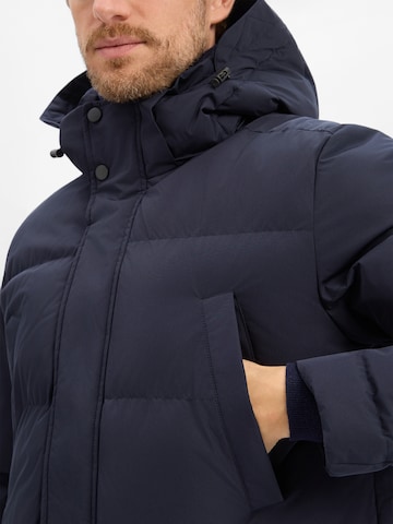 Andrew James Winter Jacket in Blue