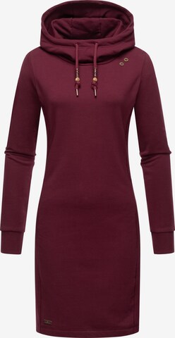 Ragwear Jurk 'Sabreen' in Rood: voorkant