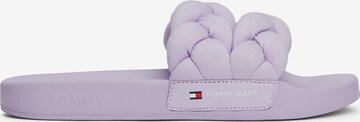 Tommy Jeans - Zapatos abiertos en lila