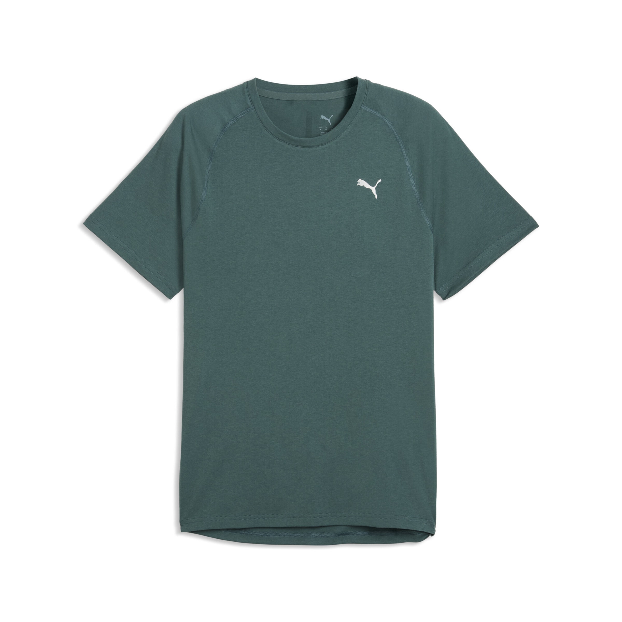 PUMA Functioneel shirt in Groen: voorkant