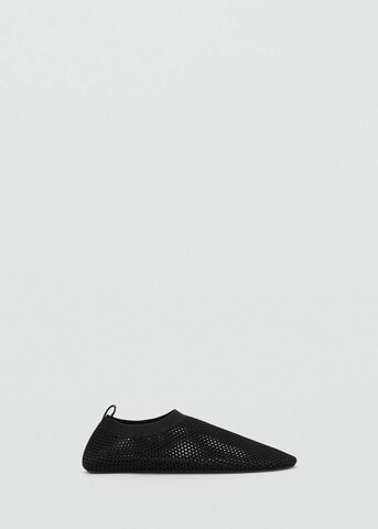 MANGO Slip On 'Jane' in Schwarz
