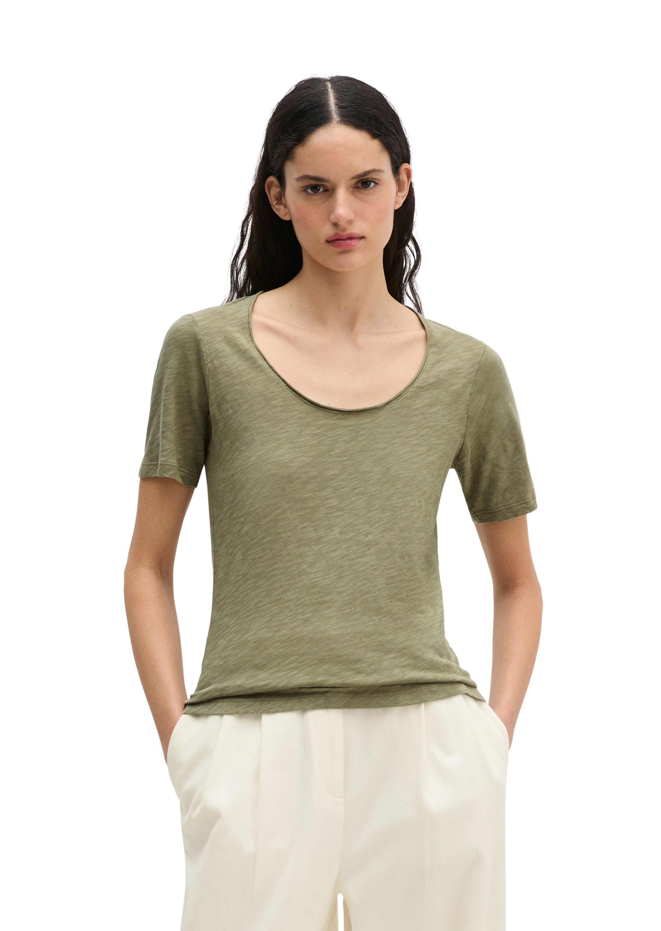 Marc O'Polo Shirt in Green: front