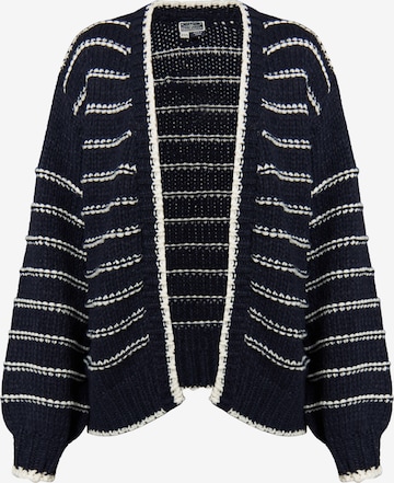 DreiMaster Maritim Knit cardigan in Blue: front