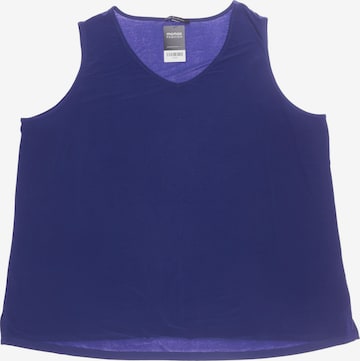 Sara Lindholm Top 9XL in Blau: Vorderseite