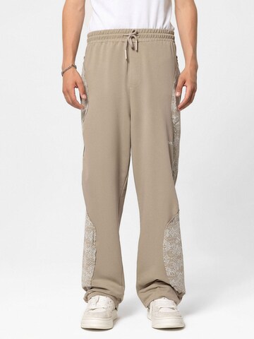 VAMOS CLO Loosefit Broek 'Tropaeolum' in Beige: voorkant