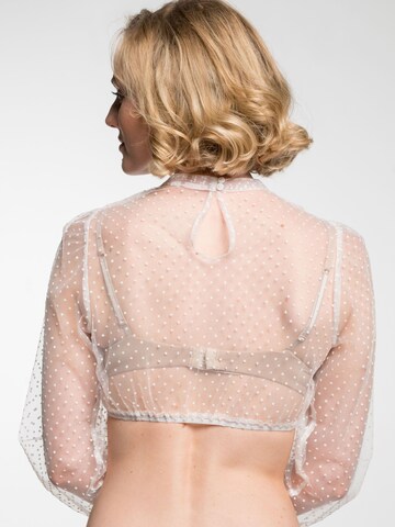Blouse folklorique SPIETH & WENSKY en blanc