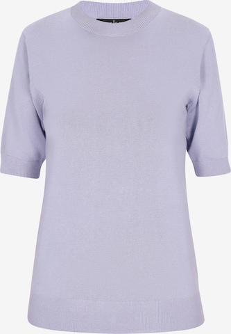 usha BLACK LABEL Sveter - Fialová: predná strana