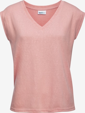 BEACH TIME Shirt in Pink: front