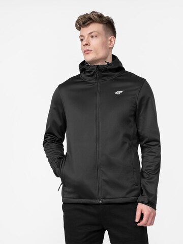 Veste de sport 4F en noir : devant