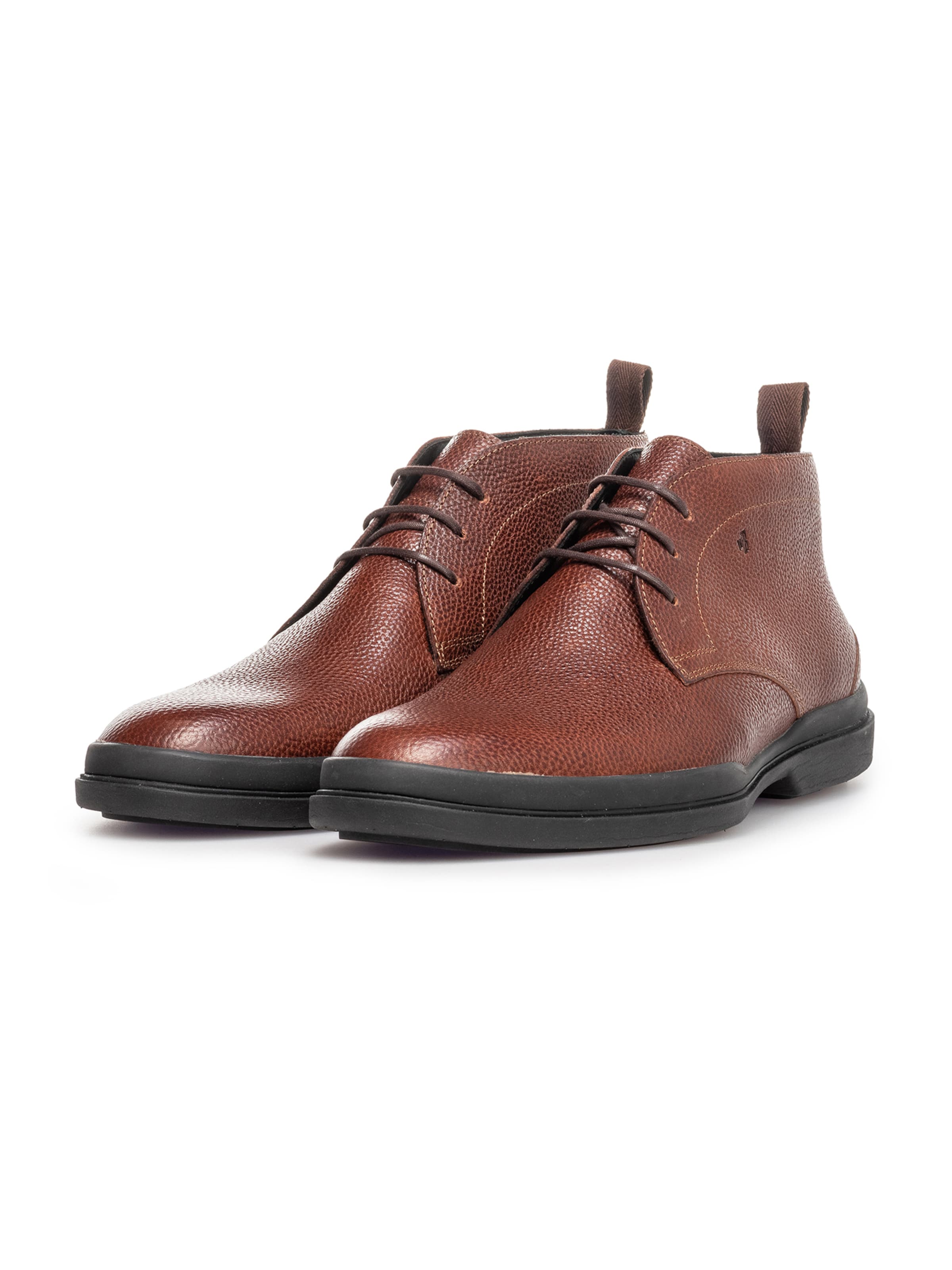 Floris van Bommel Chukka Boots 'Magma 02' in Braun