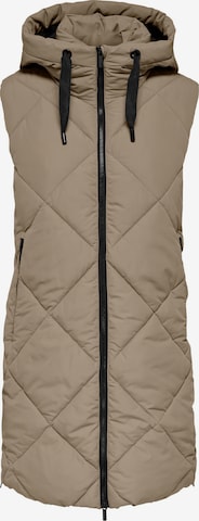ONLY Weste 'ONLMaggi' in Beige: Vorderseite