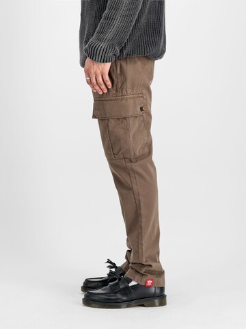ALPHA INDUSTRIES Regular Cargohose 'Agent'‌‌‌‌‌‌‌‌‌‌ in Grau