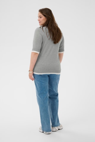 KAFFE CURVE Trui 'KCLizzy' in Grijs