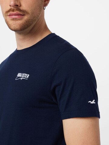 HOLLISTER Tričko 'EMEA' - Modrá