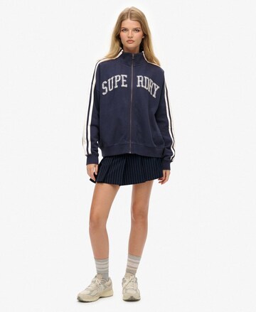 Veste de survêtement 'Athletic Essentials' Superdry en bleu