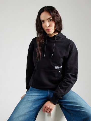 KARL LAGERFELD JEANS Свитшот в Черный: спереди