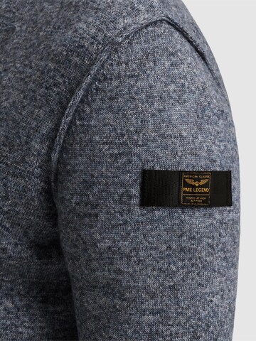 PME Legend Tröja 'Cardigan with zipper closure' i lila