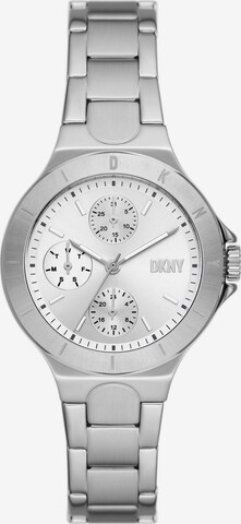 DKNY Analoguhr in Silber: predná strana