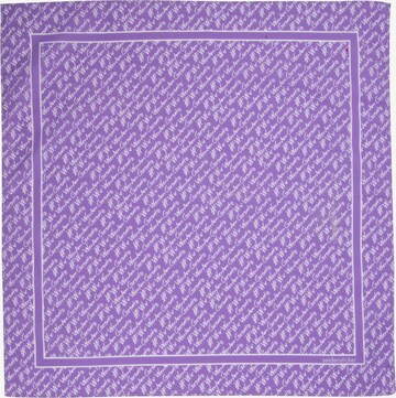 Foulard 'Schwarze Rose' SEIDENSTICKER en violet : devant