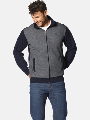 BABISTA Sweatjacke 'Gerozetti' in Grau: Vorderseite