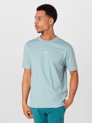 BOSS T-Shirt 'Chup' in Blau: Vorderseite