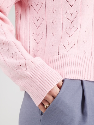 ONLY Pulóver 'ONLPAINT' - rózsaszín