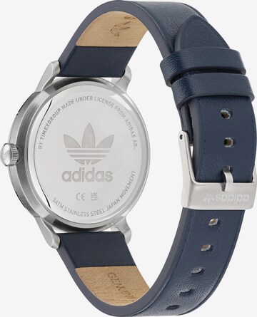 ADIDAS ORIGINALS Analoguhr in Blau