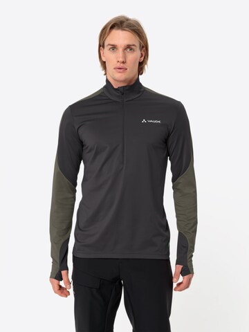 VAUDE Sportpullover ' Livigno II ' in Schwarz: Vorderseite