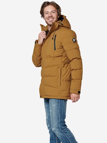 KOROSHI Zimska jakna | rjava barva